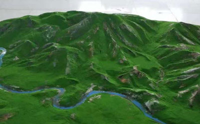 现代武威武威沙盘模型的优势