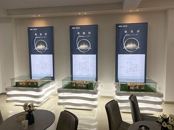 白银坤阳华府地产武威户型模型